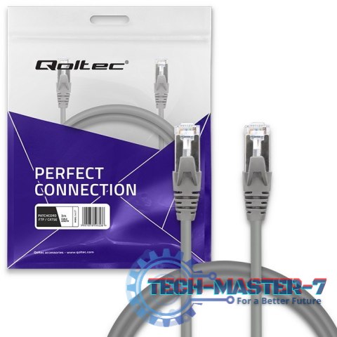Kabel patchcord FTP | CAT5e | 2 x RJ-45 | 3m Kabel patchcord FTP | CAT5e | 2 x RJ-45 | 3m
