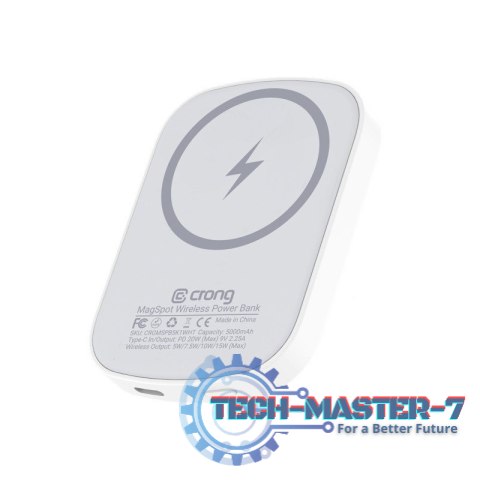 Bezprzewodowy power bank z MagSafe 5000mAh, USB-C 20W PD Bezprzewodowy power bank z MagSafe 5000mAh, USB-C 20W PD