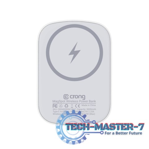 Bezprzewodowy power bank z MagSafe 5000mAh, USB-C 20W PD Bezprzewodowy power bank z MagSafe 5000mAh, USB-C 20W PD