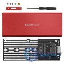 Obudowa | kieszeń na dysk M.2 SSD | SATA | NGFF | USB 3.0 | Superspeed 5Gb/s | 2TB | Czerwona Obudowa | kieszeń na dysk M.2 SSD | SATA | NGFF | USB 3.0 | Superspeed 5Gb/s | 2TB | Czerwona