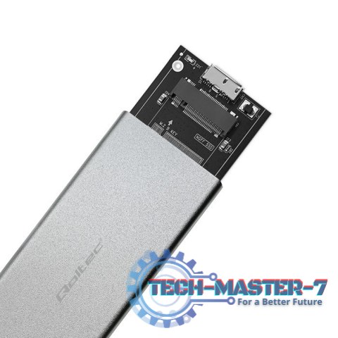 Obudowa | kieszeń na dysk M.2 SSD | SATA | NGFF | USB 3.0 | Superspeed 5Gb/s | 2TB | Srebrna Obudowa | kieszeń na dysk M.2 SSD | SATA | NGFF | USB 3.0 | Superspeed 5Gb/s | 2TB | Srebrna