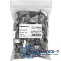 Wtyk złącze modularne RJ45 | CAT6 | FTP | Pozłacane styki | 100 sztuk Wtyk złącze modularne RJ45 | CAT6 | FTP | Pozłacane styki | 100 sztuk