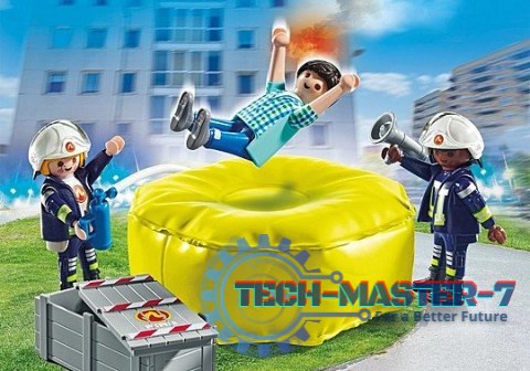 Zestaw figurek Action Heroes 71465 Strażacy z poduszką powietrzną Zestaw figurek Action Heroes 71465 Strażacy z poduszką powietrzną