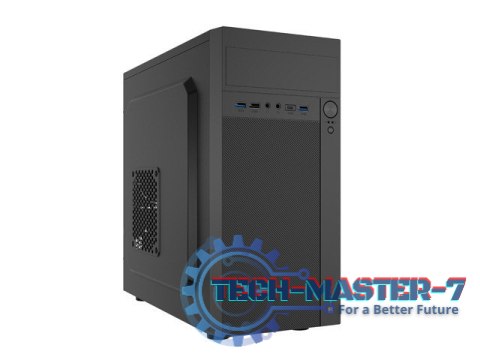 Obudowa Helix USB-C MATX Mini Tower Czarna Obudowa Helix USB-C MATX Mini Tower Czarna