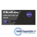 Aktywny rozdzielacz Splitter 4 x HDMI 4K x 2K | 3.4Gb/s Aktywny rozdzielacz Splitter 4 x HDMI 4K x 2K | 3.4Gb/s