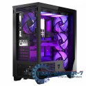 Obudowa komputerowa Volcano Perun Apex ARGB Midi czarna Obudowa komputerowa Volcano Perun Apex ARGB Midi czarna