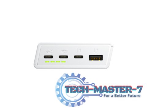 Powerbank PowerPlay 20S Biały 20000mAh 22,5W 3x USB-C 1x USB-A Powerbank PowerPlay 20S Biały 20000mAh 22,5W 3x USB-C 1x USB-A