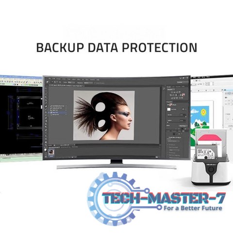 Stacja dokująca do dysków HDD SSD 2.5" 3.5" | SATA III | USB 3.0 | Super speed 5Gb/s | z funkcją klonowania offline Stacja dokująca do dysków HDD SSD 2.5" 3.5" | SATA III | USB 3.0 | Super speed 5Gb/s | z funkcją klonowania offline